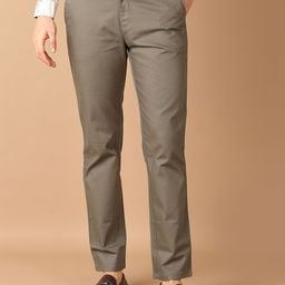 V-Mart Men Solid Slim Fit Trousers-picture-20