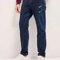 THE BEAR HOUSE Men Slim Fit Stretchable Mid-Rise Jeans-picture-28