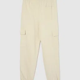 max Boys Pure Cotton Regular Fit Cargo Joggers image 3