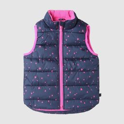 GAP Girls Heart Printed Relaxed Fit Puffer Jacket-picture-5