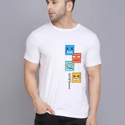 TEEFOX Men Graphic Printed Round Neck Cotton T-shirt-image-43