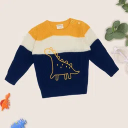 Pantaloons Baby Boys Striped Pullover-image-10