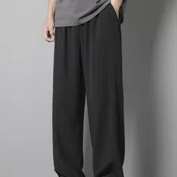 KPOP Men Easy Wash Trousers image 3