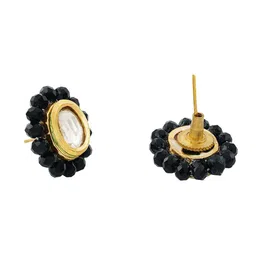 TEEJH Gold-Plated Anmol Beaded Jewellery Set image 5