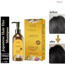 CHIWA Hair Dye Shampoo - 100 ml - Black-picture-34