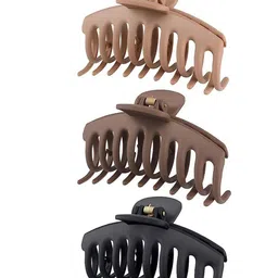 DailyObjects Women Set of 6 Multi Shape Claw Clip Hair Accessory image 5