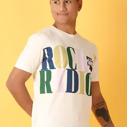 V-Mart Men Graphic Printed Slim Fit T-shirt-picture-22