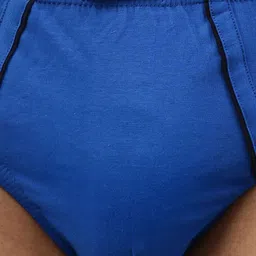 MACHO Pack Of 5 Pure Combed Cotton Anti-Bacterial Basic Briefs image 5