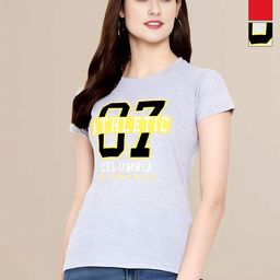 Mast & Harbour Women Pack of 3 Typography Printed Round Neck Cotton T-shirts-picture-48