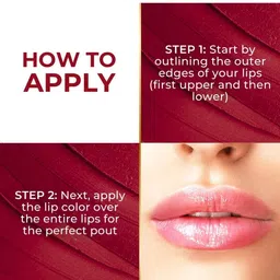 Beaut By Sterling Super Lustrous Glossy Liquid Lipstick - 10 ml - Peach image 5