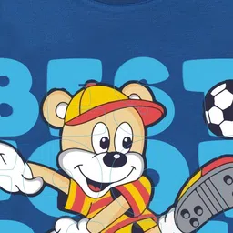 YK Boys Graphic Printed Round Neck T-shirt image 2