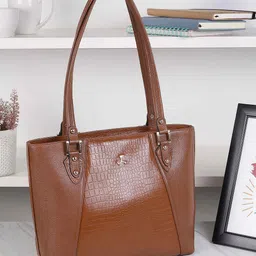 Mochi Women Textured Structured Leather Shoulder Bag-picture-25
