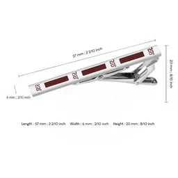 Curren Men Silver Tie Pin Statement Brooch image 5