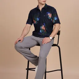 WEXFORD Men Standard Printed Casual Shirt-picture-12