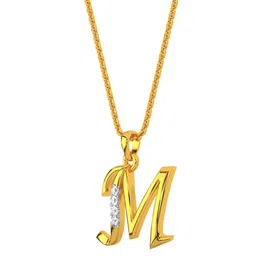 KISNA DIAMOND AND GOLD JEWELLERY Women 14KT Diamond Pendant image 2