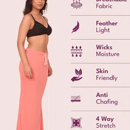 Munns & Mars Slim Fit Fishcut Waist Control Stretchable Shapewear image 5