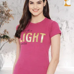 Metronaut Women Typography 2 Wonder Woman Printed Applique T-shirt-picture-13