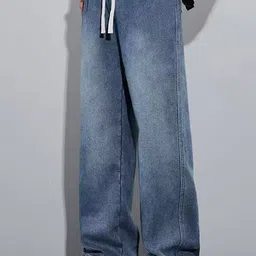 StyleCast x Revolte Men Straight Fit Mid-Rise Light Fade Jeans-picture-19