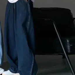 StyleCast Men Baggy Fit Mid-Rise Clean Look Denim Jeans image 3