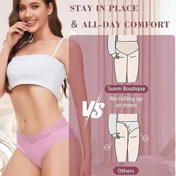 Nicsy Set of 5 Mid-Rise Hipster Briefs image 3