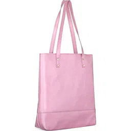 DressBerry PU Shopper Shoulder Bag with Cut Work image 2