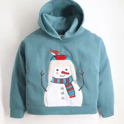 Cherry Crumble Unisex Solid Applique Hooded Regular Sweatshirt-picture-11