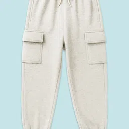 YK Boys Pack Of 3 Pure Cotton Mid Rise Cargo Joggers image 2