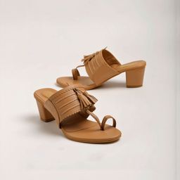 Stylestry Girls Synthetic Block Sandal Heels-picture-48