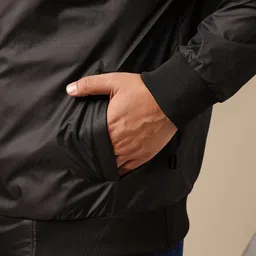 Sztori Plus Size Colourblocked Bomber Jacket image 3