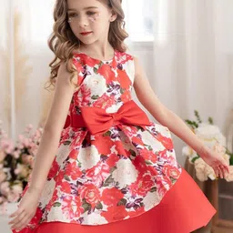 LULU & SKY Floral Print Fit & Flare Dress image 5