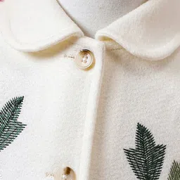 INCLUD Girls Longline Open Front Jacket with Embroidered image 4