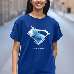 Bewakoof Superman Printed Drop-Shoulder Sleeves Boyfriend Pure Cotton T-shirt-picture-24
