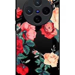 QRIOH Floral Printed Vivo X200 5G Back Case Mobile Accessories-picture-25