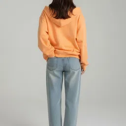 DressBerry Women Hooded Solid Bomber Jacket image 3