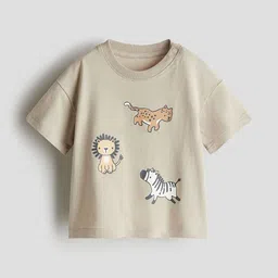H&M Printed Cotton T-shirt-picture-45