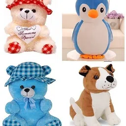 mhk Combo Of 4 Trending Soft Toys For Kids_623 - 18 cm-picture-42