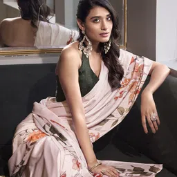 MADHAVPRIYA Satin Saree image 3