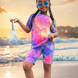 INCLUD Girls Printed T-shirt with Shorts-image-60