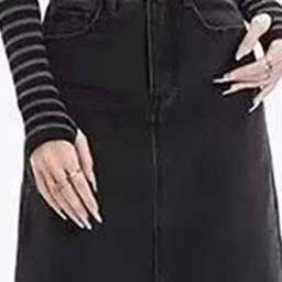 StyleCast x Revolte Straight Midi Skirt image 2