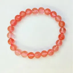 Apnisanskriti Unisex Cherry Quartz Stone Bracelet-picture-21