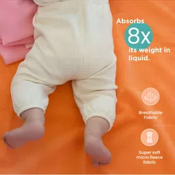 TIDY SLEEP Green & Maroon 2 Pieces Waterproof & Reusable Bed Protector Baby Drysheet image 5