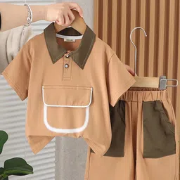 INCLUD Boys Polo Collar T-shirt with Shorts-picture-20