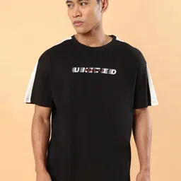 CULT Men Black Game On Typo Relaxed fit T-shirt-picture-36