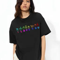 Moda Rapido Women Drop-Shoulder Sleeves T-shirt-picture-25