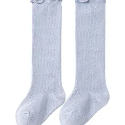 SYGA Kids Soft & Cozy Cotton Patterned Above Knee-Length Socks image 2