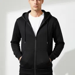 R.Code by The Roadster Life Co. Men Fleece Lightweight Outdoor Open Front Jacket-picture-10