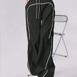 TABADTOD Women Relaxed Loose Fit Trousers-image-94