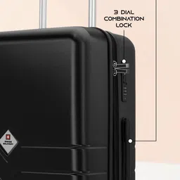 SWISS MILITARY Arctic Set of 2 Textured Lightweight Hard Sided Trolley Bags image 5