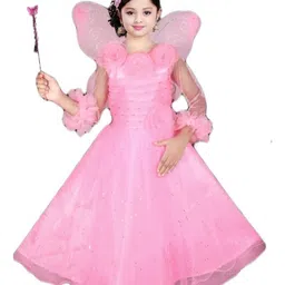 kids fashion hub Fit & Flare Maxi Dress-image-42