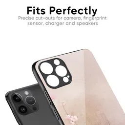 QRIOH Floral Printed iPhone 14 Pro Back Case Mobile Accessories image 2